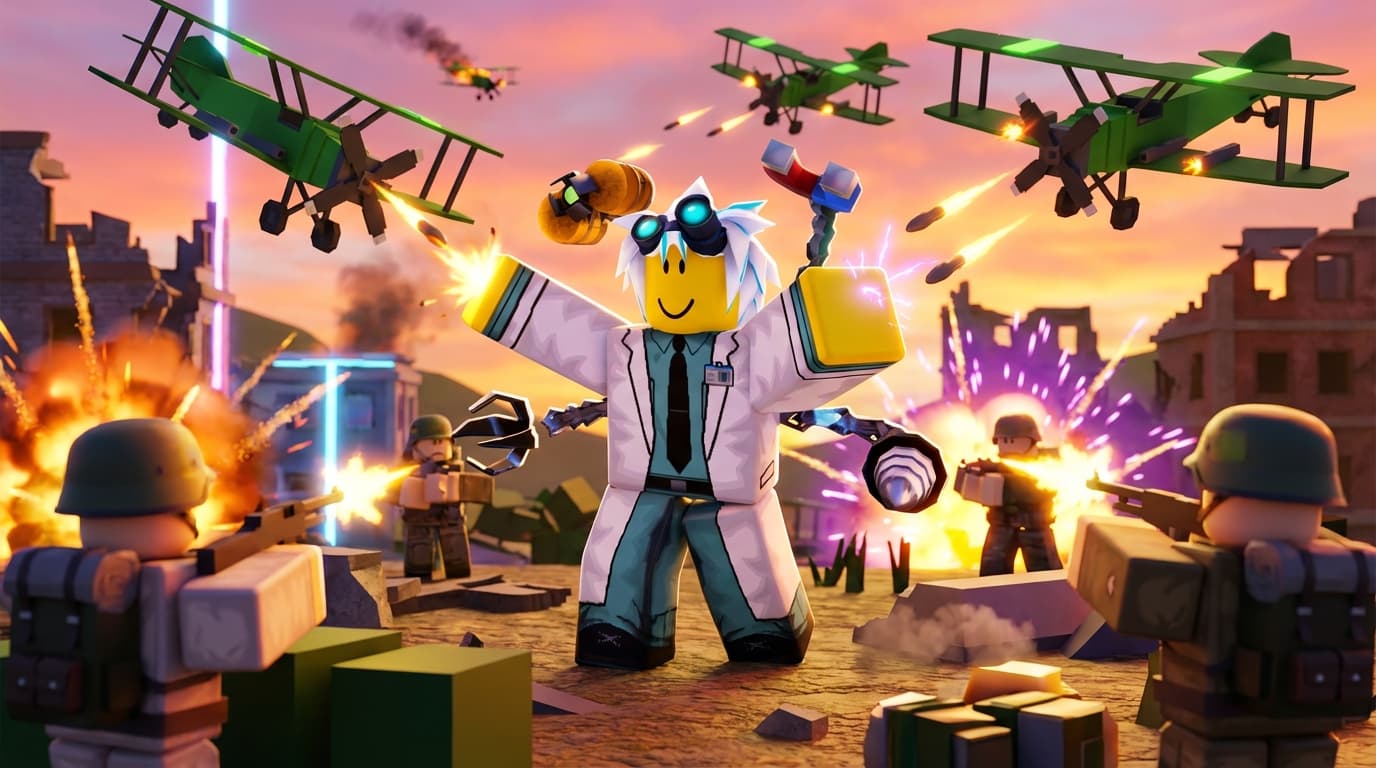 AI-generated Roblox game thumbnail