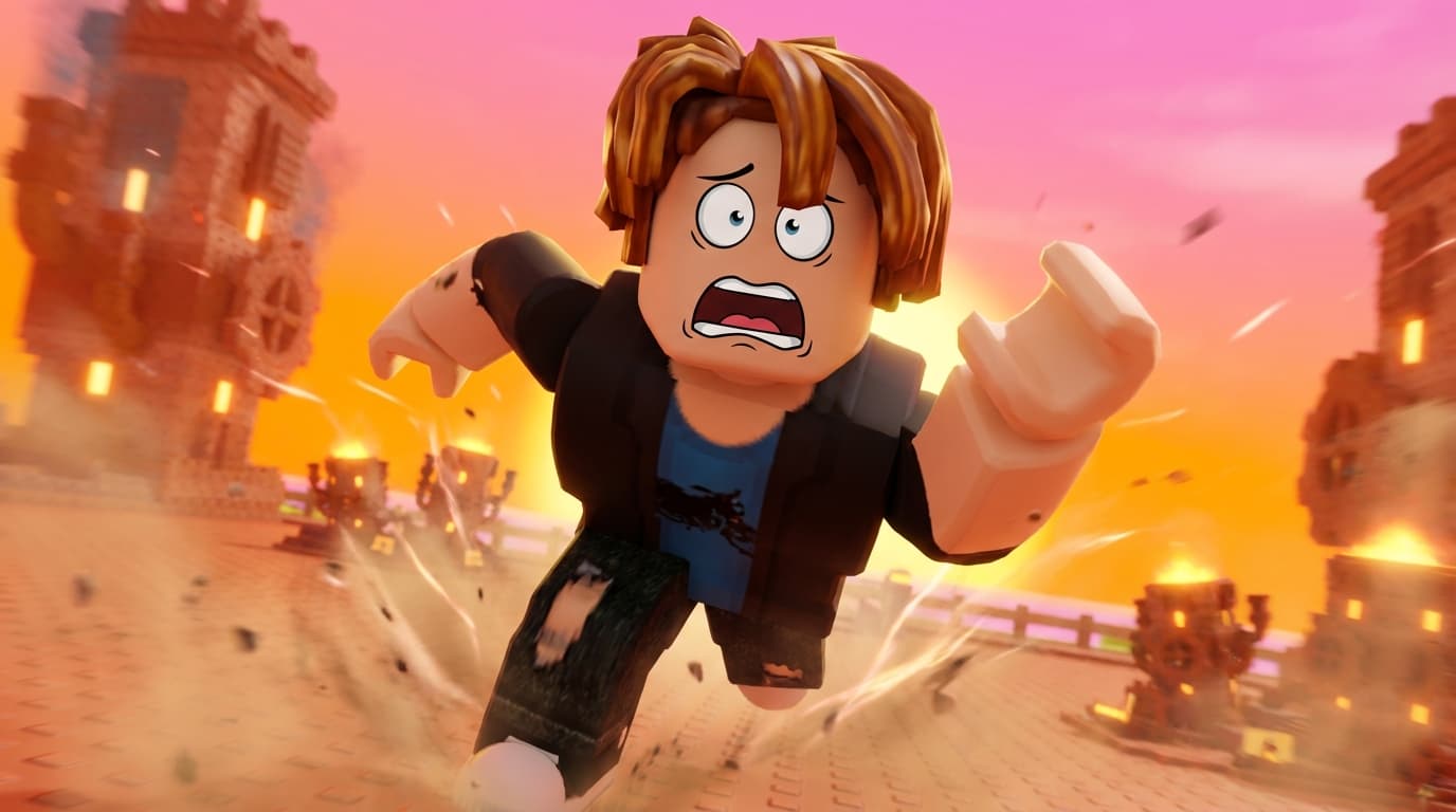 AI-generated Roblox game thumbnail