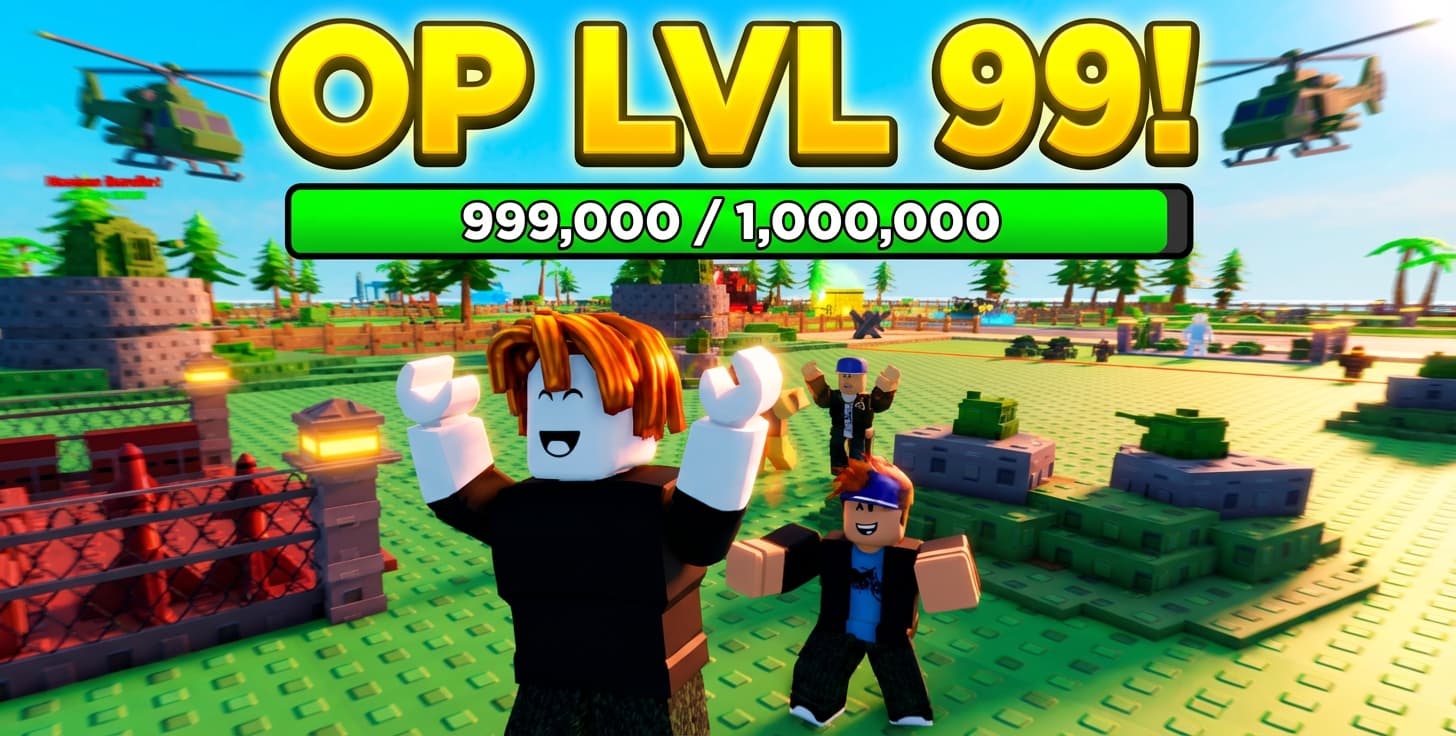 AI-generated Roblox game thumbnail